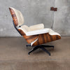 New Reproduction Eames Lounge Chair in White