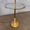 Vintage Mid Century Lamp Table with New Shade
