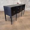 Vintage Black Sideboard Console- All Hardwood