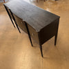 Vintage Black Sideboard Console- All Hardwood