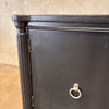 Vintage Black Sideboard Console- All Hardwood