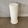 Vintage Post Modern Beige Plaster Pedestal