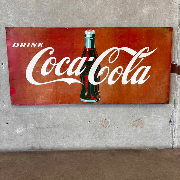 1960's Coca Cola Tin Sign