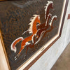 MCM Hammered Copper "Ghost Herd" Artwork