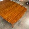 Mid Century Modern Dining Table w/ One Leaf