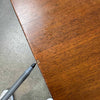 Mid Century Modern Dining Table w/ One Leaf