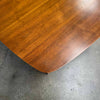 Mid Century Modern Dining Table w/ One Leaf