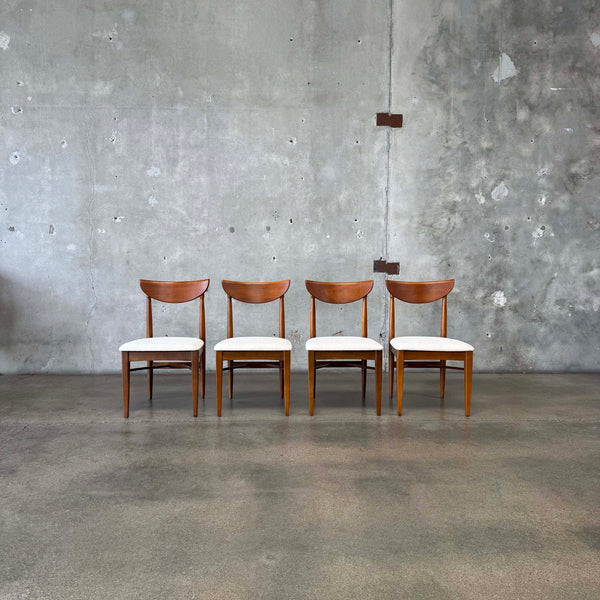 Set of Four Mid Century Modern Dining Chairs