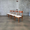 Set of Four Mid Century Modern Dining Chairs