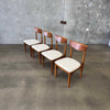 Set of Four Mid Century Modern Dining Chairs