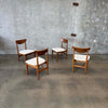 Set of Four Mid Century Modern Dining Chairs
