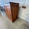 1920s Oak 24" Drawer Printers Flat File Cabinet by Hamilton Co. (Original Finish)