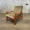 Danish Teak Lounge Chair w/ New Foam & Upholstery