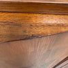 Mid Century Tambour Door Credenza with Bar Hutch