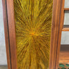 Mid Century Tambour Door Credenza with Bar Hutch