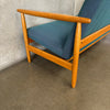 Ejvind A. Johansson Solid Oak Sofa Original Upholstery