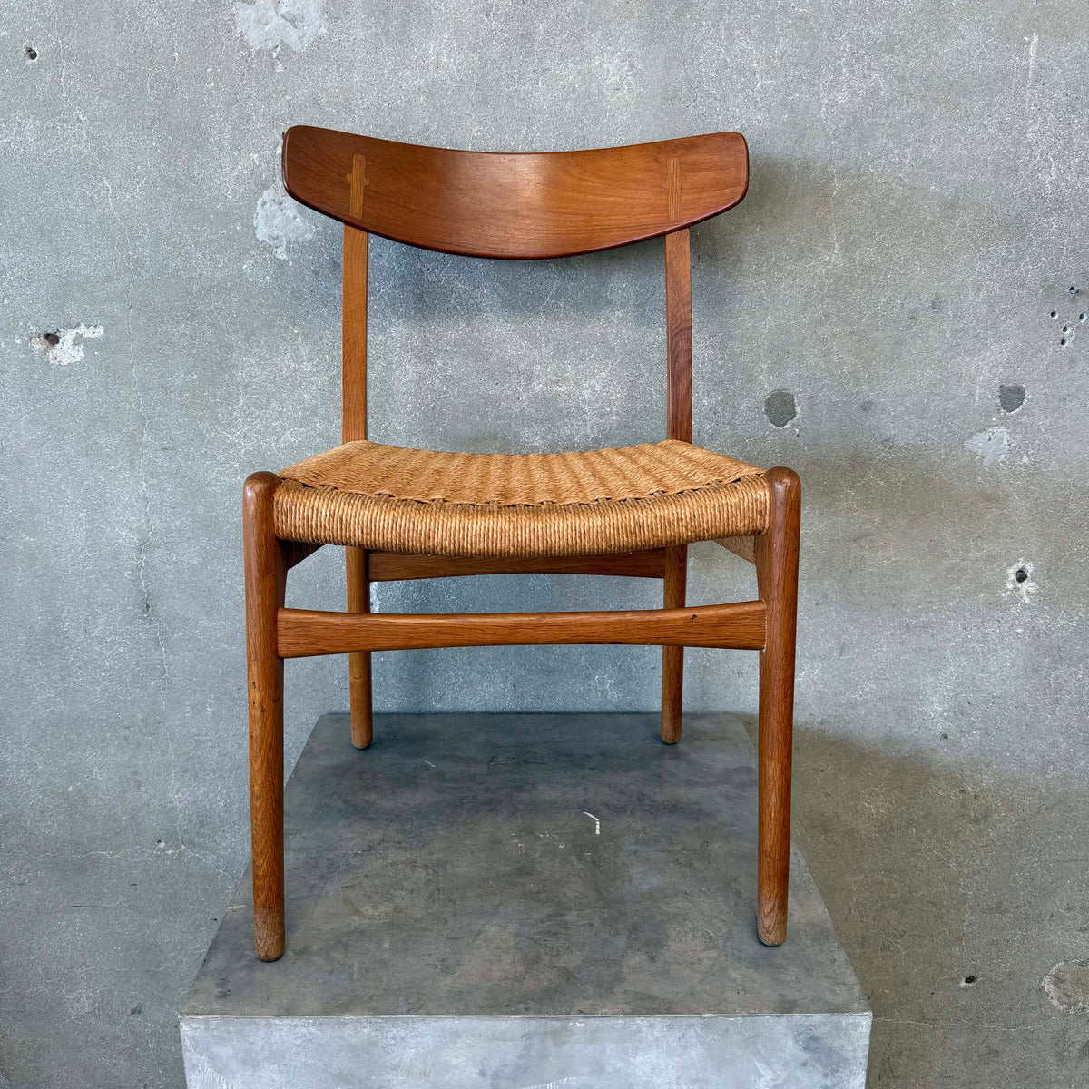 Hans Wegner for Carl Hanson & Son CH23 Mid Century Danish Teak Armchair