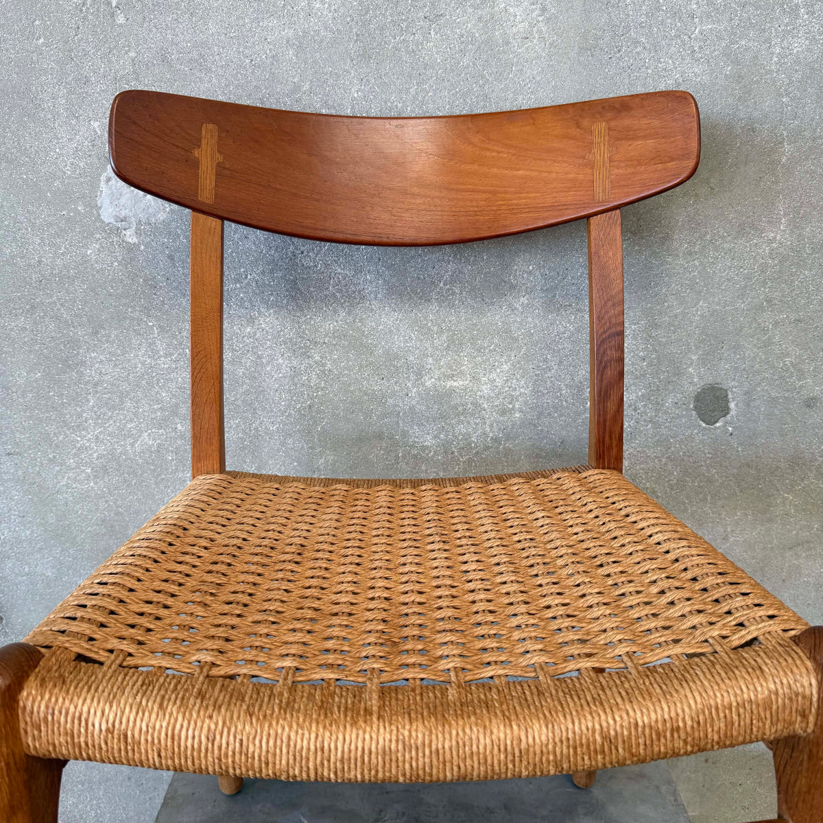 Hans Wegner for Carl Hanson & Son CH23 Mid Century Danish Teak Armchair