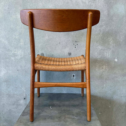 Hans Wegner for Carl Hanson & Son CH23 Mid Century Danish Teak Armchair