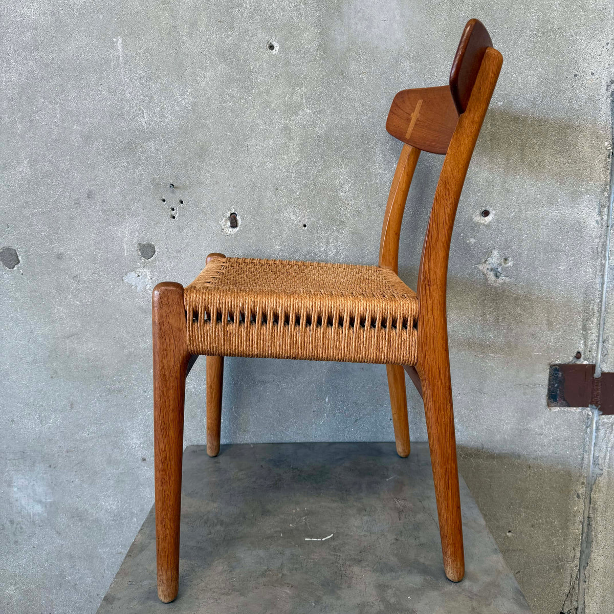 Hans Wegner for Carl Hanson & Son CH23 Mid Century Danish Teak Armchair