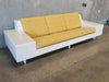 Vintage Mid Century Modern Fiberglass Sofa from Space Age Era