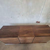 Walnut Stereo Console Made By Casara Modern - Made of Walnut Plywood