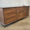Walnut Stereo Console Made By Casara Modern - Made of Walnut Plywood