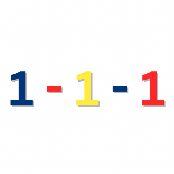 1 - 1 - 1