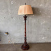 Wood Barley Twist Lamp