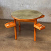 Scandinavian Pine Poker Table