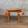 Scandinavian Pine Poker Table