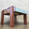Reclaimed Teak Wood Side Table