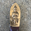 Siam Buddha Brass & Rosewood Flatware Set with Box