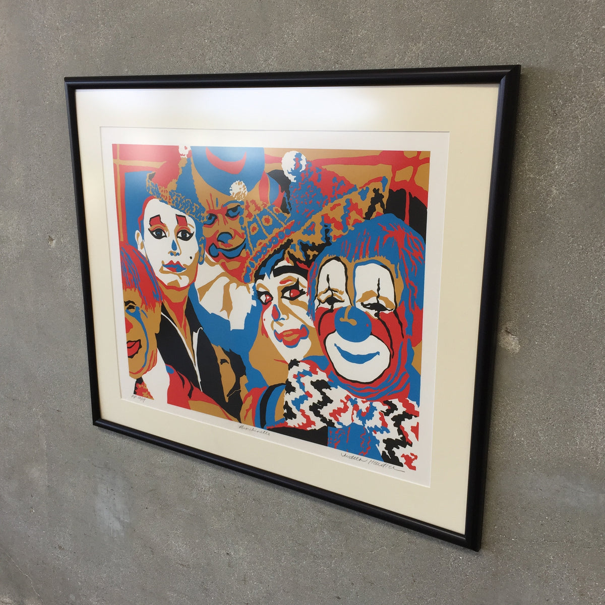 Artist Proof Judith Hendler Signed "Punchinello"