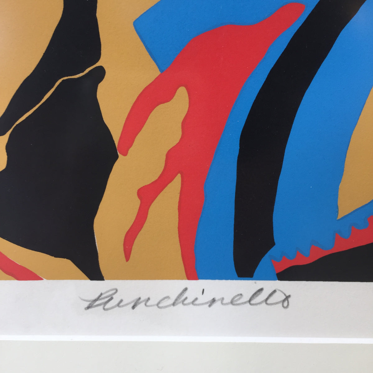 Artist Proof Judith Hendler Signed "Punchinello"