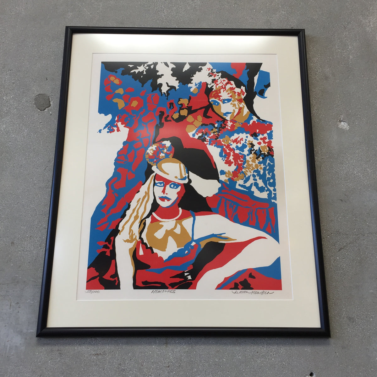 Artist Proof Judith Hendler Signed "Memories"