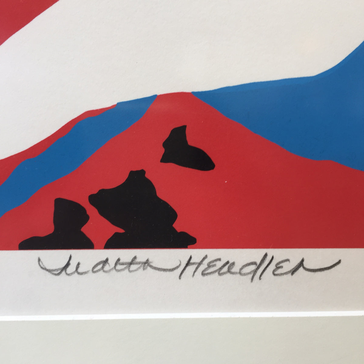 Artist Proof Judith Hendler Signed "Memories"