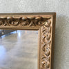 Vintage Wood Hand Carved Mirror