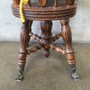 Swivel Piano Chair with Claw Feet