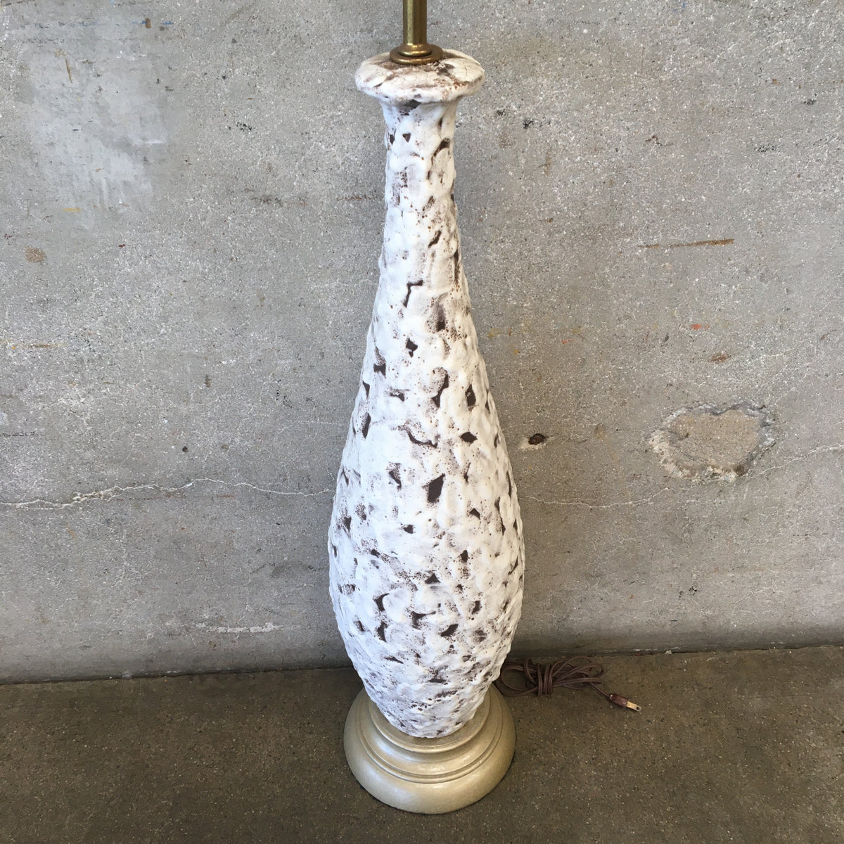 Mid Century Lava Glaze Lamp