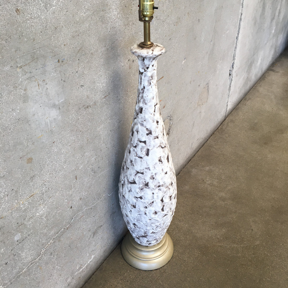 Mid Century Lava Glaze Lamp