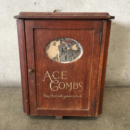 Ace Comb Counter Top Display From Barber Shop