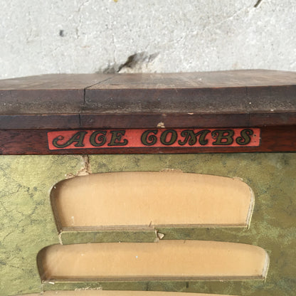 Ace Comb Counter Top Display From Barber Shop