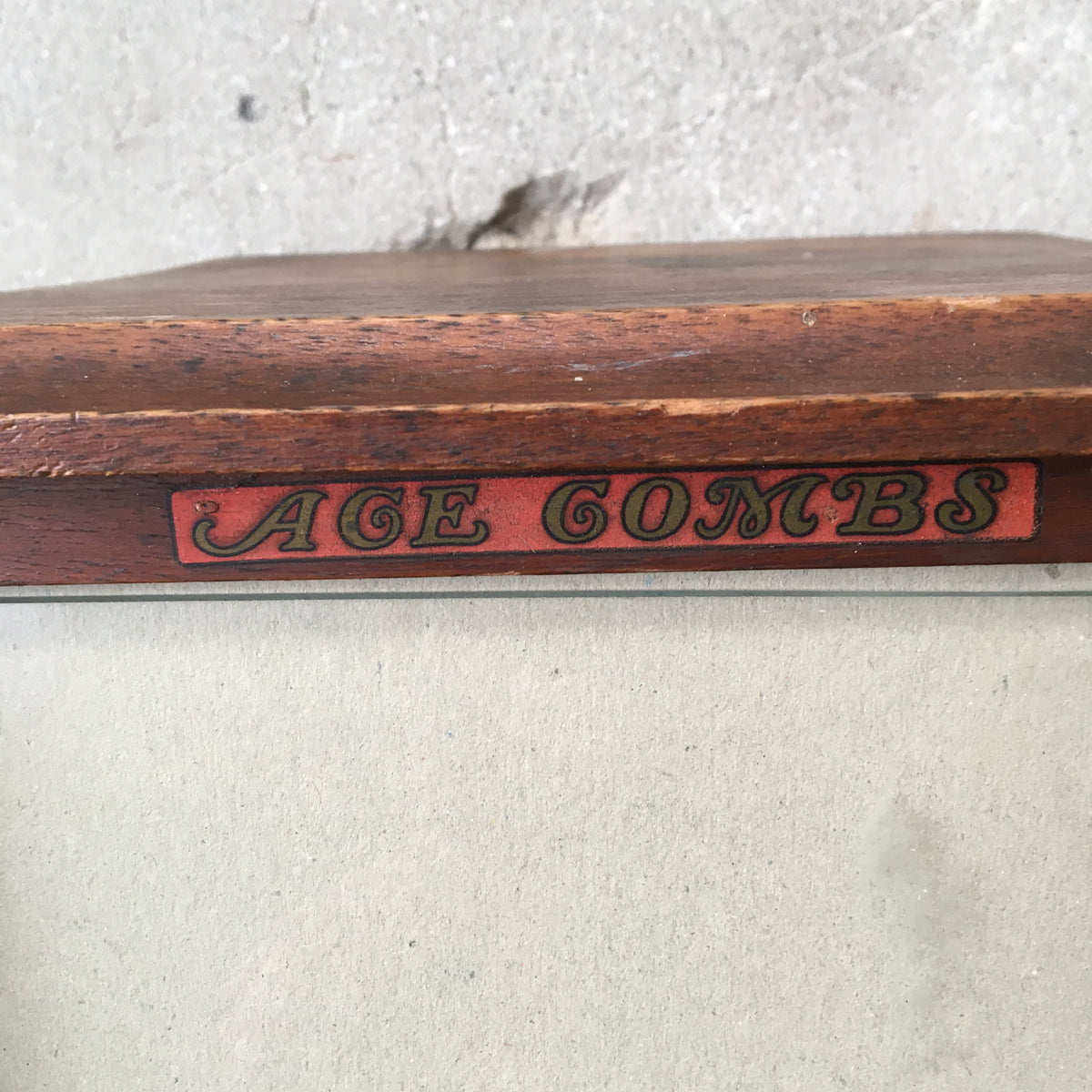 Ace Comb Counter Top Display From Barber Shop