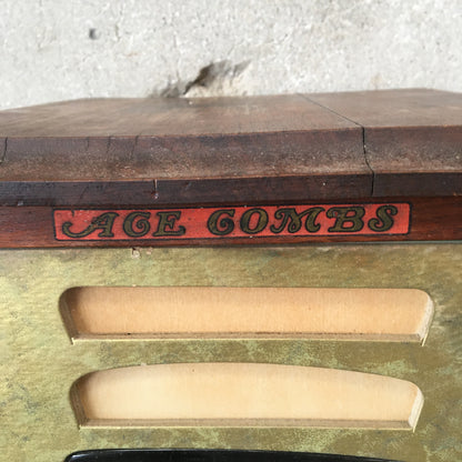 Ace Comb Counter Top Display From Barber Shop