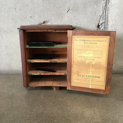 Ace Comb Counter Top Display From Barber Shop
