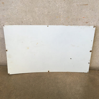R & R Pipeline Corporation Porcelain Sign