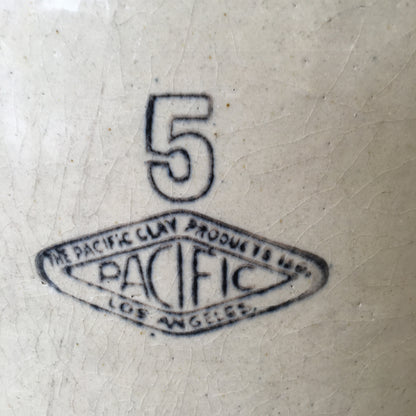 Five Gallon Pottery Jug by Pacific Clay Los Angeles