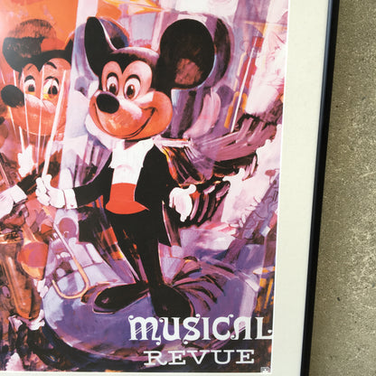 Vintage Disneyland "Mickey Mouse" Framed Print