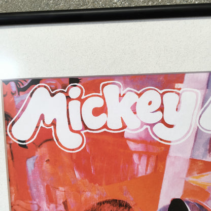 Vintage Disneyland "Mickey Mouse" Framed Print